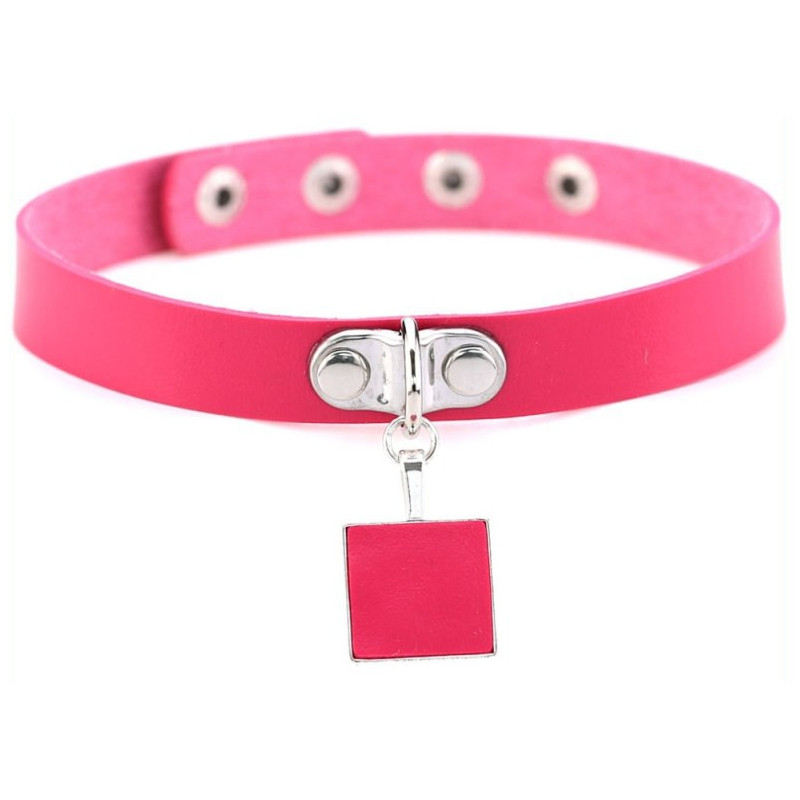 Joy Jewels Ras de cou Square Neck Rose 